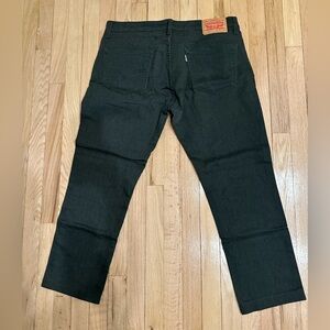 Levi’s 511 olive green men’s pants HEMMED